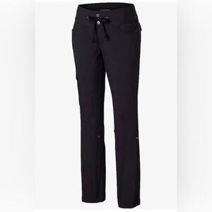 Columbia City Slickerz ll Omni-Shield Black Convertible Hiking Pants Womens 4